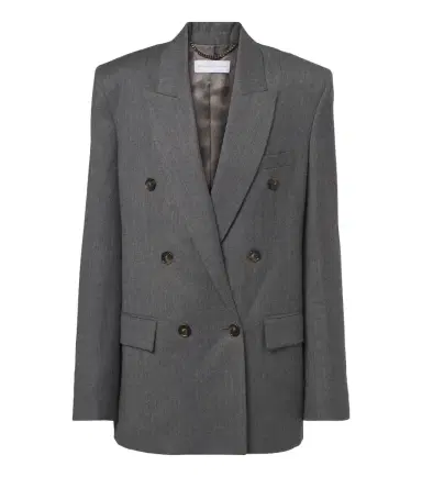 Stella McCartney Double-breasted wool blazer | Thumbnail 1