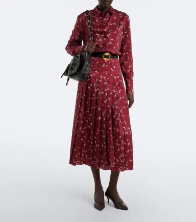 Altuzarra Chika printed satin shirt | Thumbnail 2 Altuzarra Chika printed satin shirt | Thumbnail 2