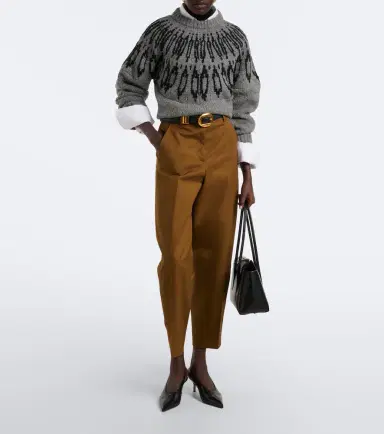 Altuzarra Bix cotton tapered pants | Thumbnail 2 Altuzarra Bix cotton tapered pants | Thumbnail 2