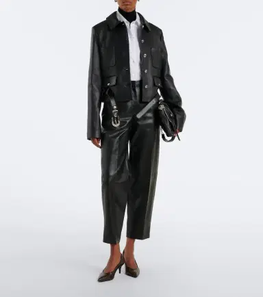 Altuzarra Simons leather jacket | Thumbnail 4 Altuzarra Simons leather jacket | Thumbnail 4