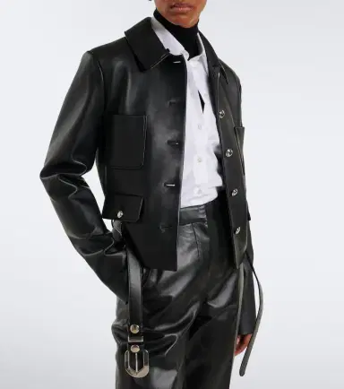 Altuzarra Simons leather jacket | Thumbnail 6 Altuzarra Simons leather jacket | Thumbnail 6