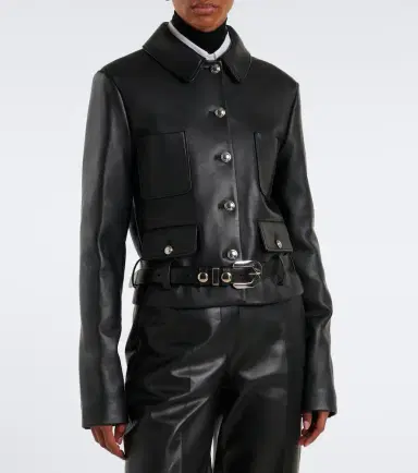 Altuzarra Simons leather jacket | Thumbnail 7 Altuzarra Simons leather jacket | Thumbnail 7
