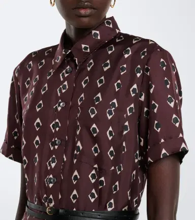 Altuzarra Kiera printed silk shirt dress | Thumbnail 2