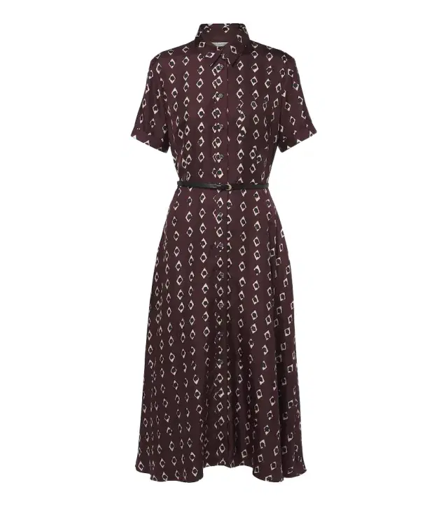 Altuzarra Kiera printed silk shirt dress