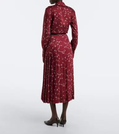 Altuzarra Monti printed pleated midi skirt | Thumbnail 4 Altuzarra Monti printed pleated midi skirt | Thumbnail 4