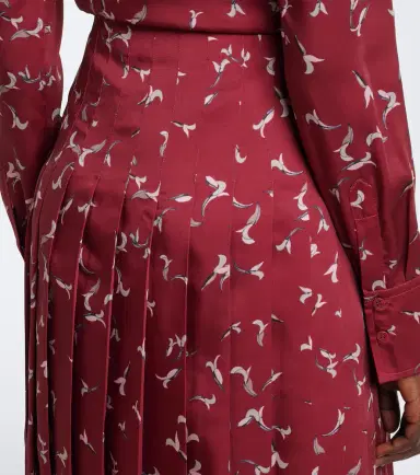 Altuzarra Monti printed pleated midi skirt | Thumbnail 6 Altuzarra Monti printed pleated midi skirt | Thumbnail 6