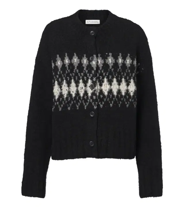 Altuzarra Haven Fair Isle wool cardigan