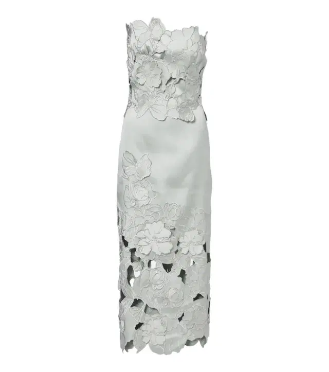 Costarellos Nikola guipure lace midi dress