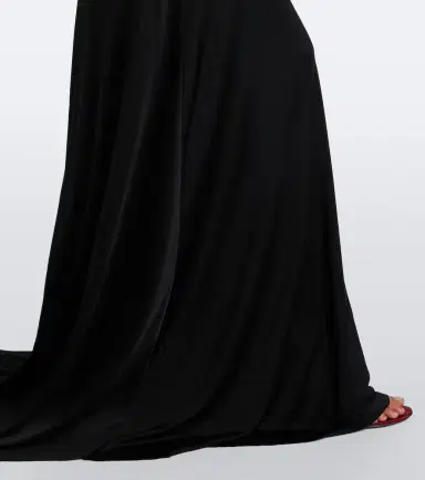 David Koma Cutout ruched jersey gown | Thumbnail 4 David Koma Cutout ruched jersey gown | Thumbnail 4