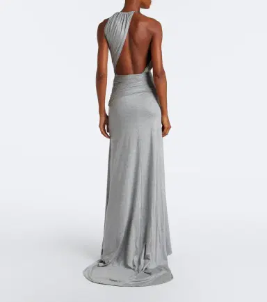 David Koma Draped jersey gown | Thumbnail 4