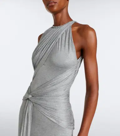 David Koma Draped jersey gown | Thumbnail 5