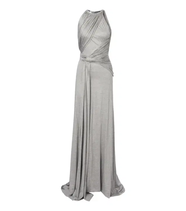 David Koma Draped jersey gown