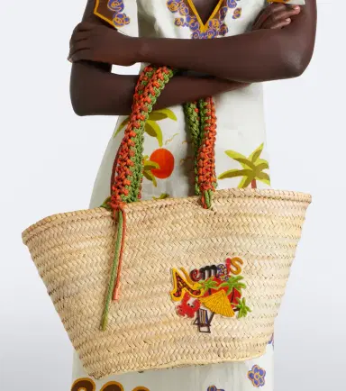 ALÉMAIS Alémais Island Cove Maxi basket bag | Thumbnail 6