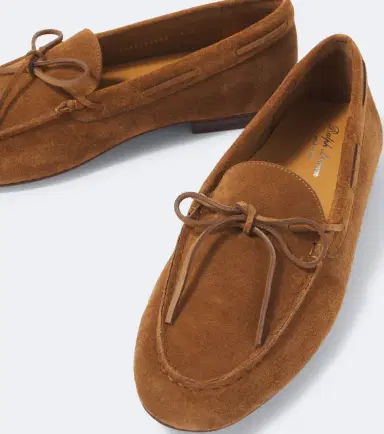 Ralph Lauren Purple Label Suede boat shoes | Thumbnail 4
