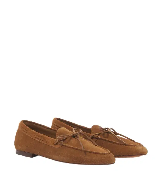 Ralph Lauren Purple Label Suede boat shoes