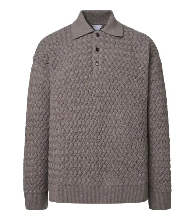 Bottega Veneta Intrecciato wool polo sweater