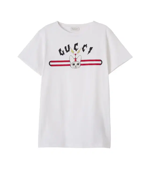 Gucci Kids Printed cotton jersey T-shirt