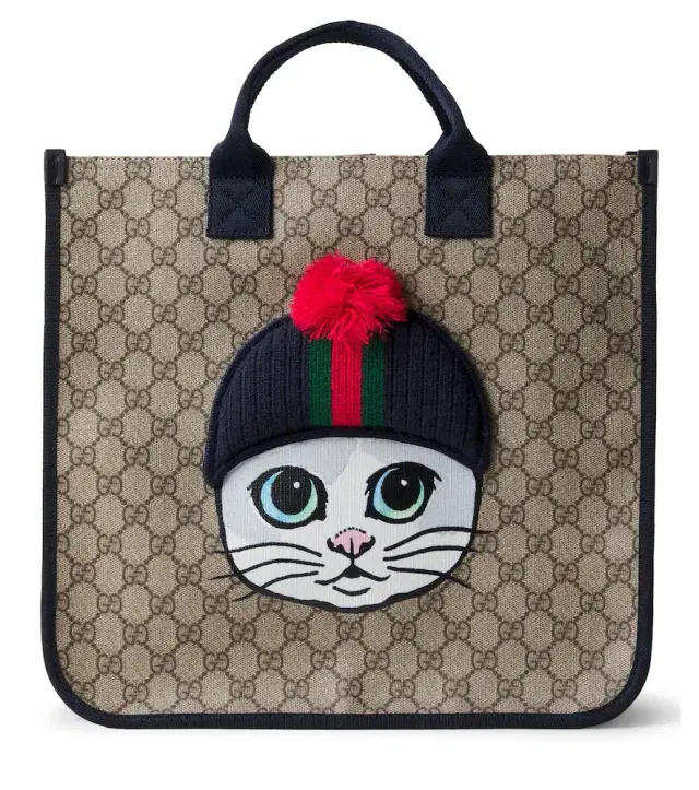 Gucci Kids GG canvas tote bag