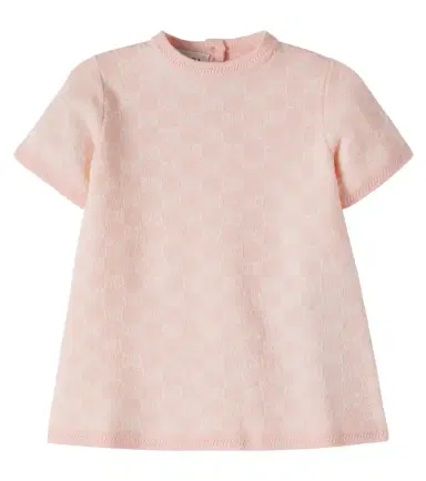Gucci Kids Baby GG jacquard wool dress | Thumbnail 1