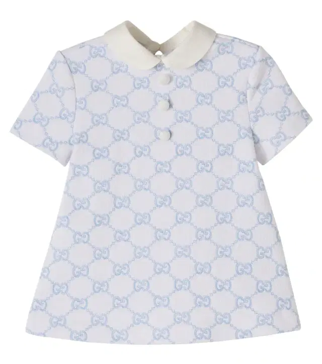 Gucci Kids Baby GG jacquard cotton dress