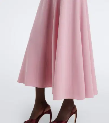 Roksanda Oryn draped asymmetric crêpe midi dress | Thumbnail 5