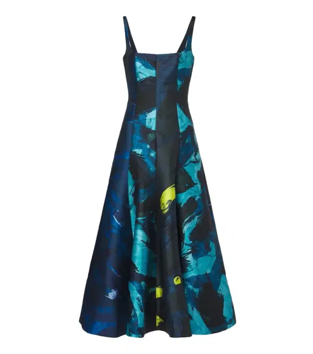 Roksanda Zelia printed gathered midi dress