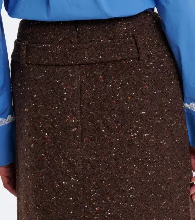 SHUSHU/TONG Belted wool-blend miniskirt | Thumbnail 2 SHUSHU/TONG Belted wool-blend miniskirt | Thumbnail 2