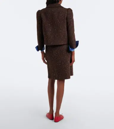 SHUSHU/TONG Belted wool-blend miniskirt | Thumbnail 4 SHUSHU/TONG Belted wool-blend miniskirt | Thumbnail 4