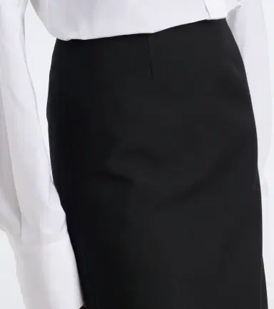 SHUSHU/TONG Ruffled wool and silk midi skirt | Thumbnail 2 SHUSHU/TONG Ruffled wool and silk midi skirt | Thumbnail 2