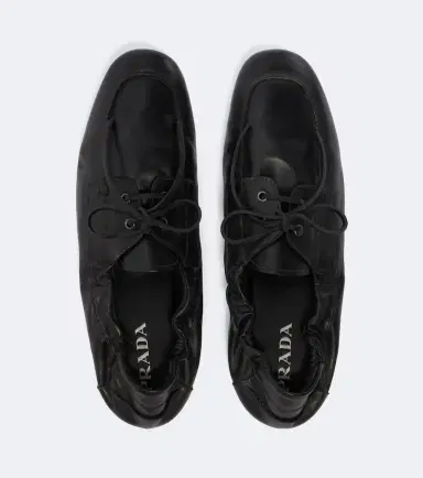 Prada Shuffle leather loafers | Thumbnail 3