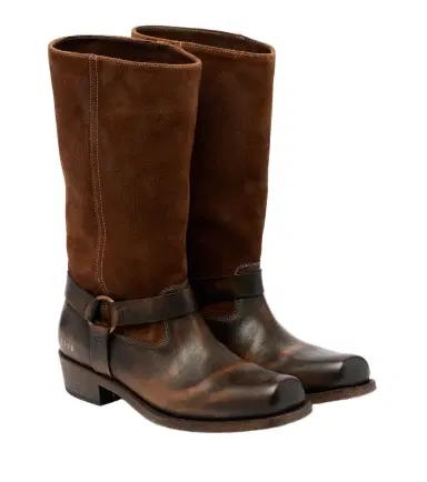 Golden Goose Biker leather mid-calf boots | Thumbnail 1 Golden Goose Biker leather mid-calf boots | Thumbnail 1