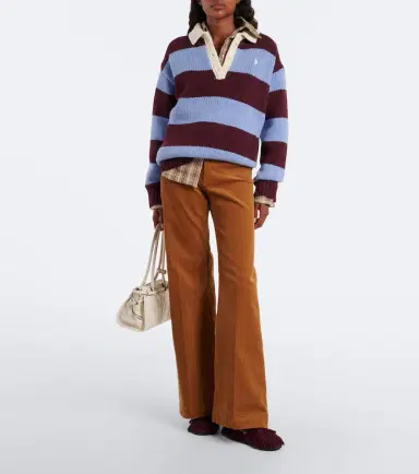 Polo Ralph Lauren Cotton corduroy wide-leg pants | Thumbnail 2 Polo Ralph Lauren Cotton corduroy wide-leg pants | Thumbnail 2