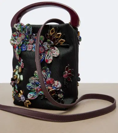 Dries Van Noten Small embellished top-handle bag | Thumbnail 2 Dries Van Noten Small embellished top-handle bag | Thumbnail 2