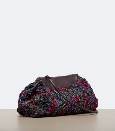 Dries Van Noten Small embellished leather-trimmed clutch | Thumbnail 3 Dries Van Noten Small embellished leather-trimmed clutch | Thumbnail 3
