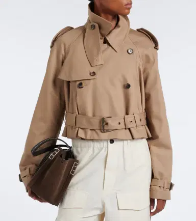 JW Anderson Cropped cotton trench coat | Thumbnail 6 JW Anderson Cropped cotton trench coat | Thumbnail 6