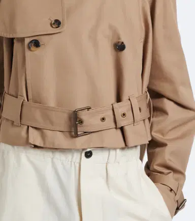 JW Anderson Cropped cotton trench coat | Thumbnail 7 JW Anderson Cropped cotton trench coat | Thumbnail 7
