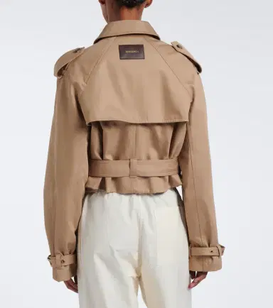 JW Anderson Cropped cotton trench coat | Thumbnail 8 JW Anderson Cropped cotton trench coat | Thumbnail 8