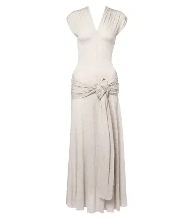 JW Anderson Draped jersey maxi dress | Thumbnail 1 JW Anderson Draped jersey maxi dress | Thumbnail 1