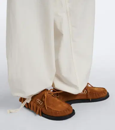 JW Anderson Cotton-blend wide-leg pants | Thumbnail 4 JW Anderson Cotton-blend wide-leg pants | Thumbnail 4