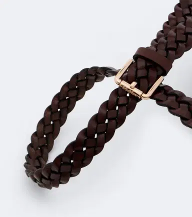 Max Mara Woven leather belt | Thumbnail 2 Max Mara Woven leather belt | Thumbnail 2