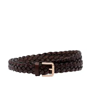Max Mara Woven leather belt | Thumbnail 1 Max Mara Woven leather belt | Thumbnail 1