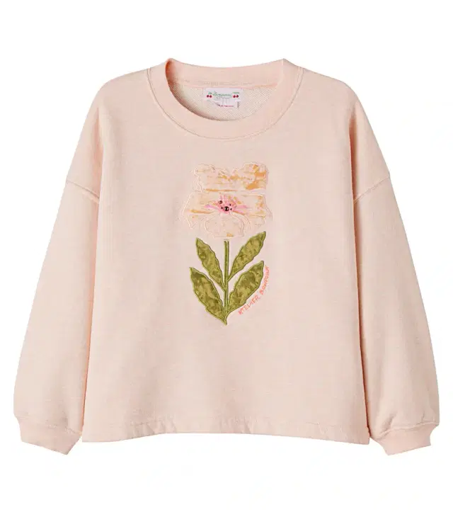 Bonpoint Myla cotton jersey sweatshirt