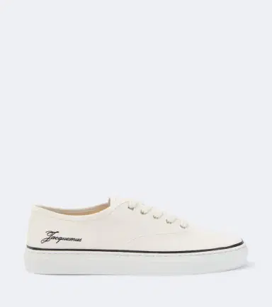 Jacquemus Embroidered canvas sneakers | Thumbnail 4 Jacquemus Embroidered canvas sneakers | Thumbnail 4
