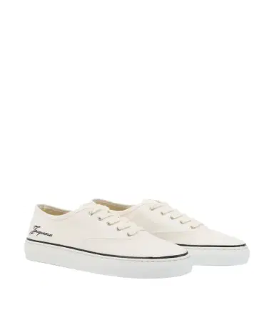 Jacquemus Embroidered canvas sneakers | Thumbnail 1 Jacquemus Embroidered canvas sneakers | Thumbnail 1