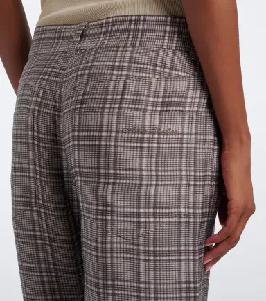 Acne Studios Checked wide-leg pants | Thumbnail 6 Acne Studios Checked wide-leg pants | Thumbnail 6