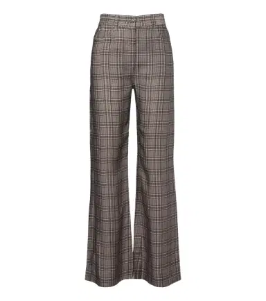 Acne Studios Checked wide-leg pants | Thumbnail 1 Acne Studios Checked wide-leg pants | Thumbnail 1