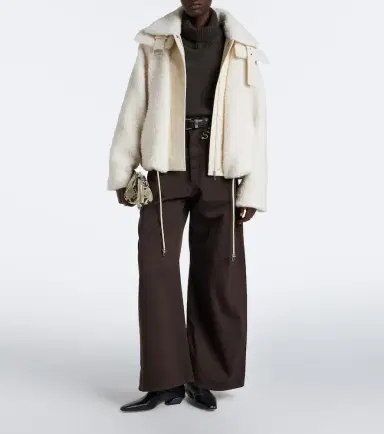 Sportmax Teddy-trimmed jacket | Thumbnail 3 Sportmax Teddy-trimmed jacket | Thumbnail 3