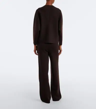 Max Mara Knitted wool-blend wide-leg pants | Thumbnail 6 Max Mara Knitted wool-blend wide-leg pants | Thumbnail 6