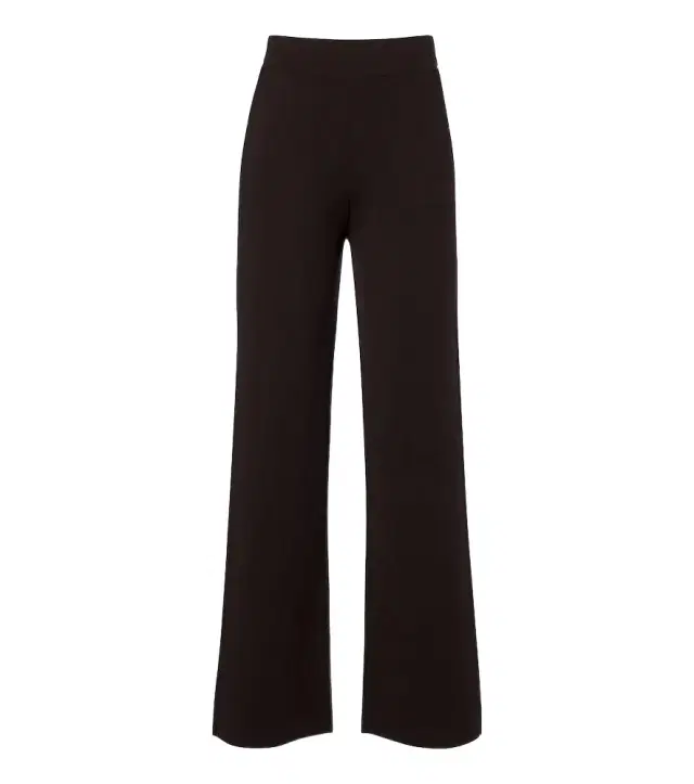 Max Mara Knitted wool-blend wide-leg pants