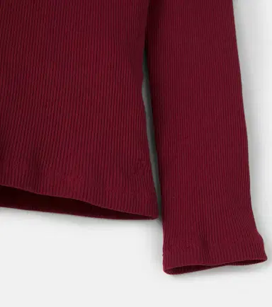Bonpoint Tahiti ribbed-knit cotton turtleneck top | Thumbnail 4
